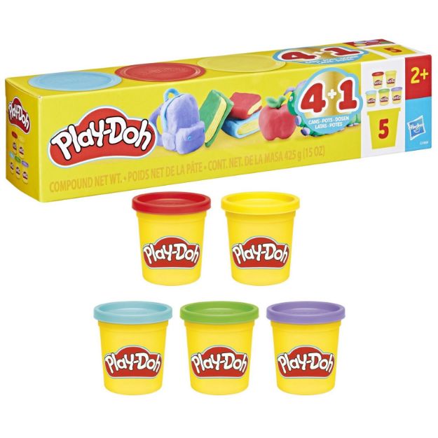 Bild von PlayDoh Back to School 5 Pack (5x85g Knete)