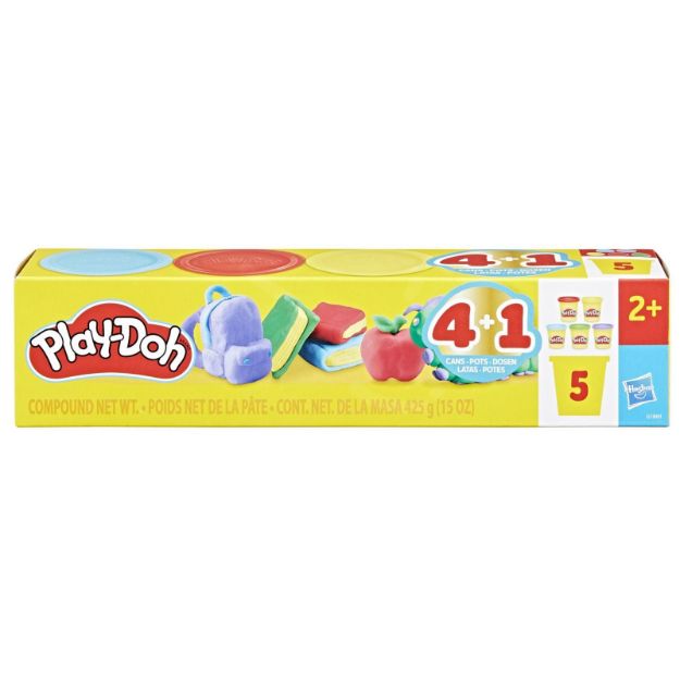 Bild von PlayDoh Back to School 5 Pack (5x85g Knete)