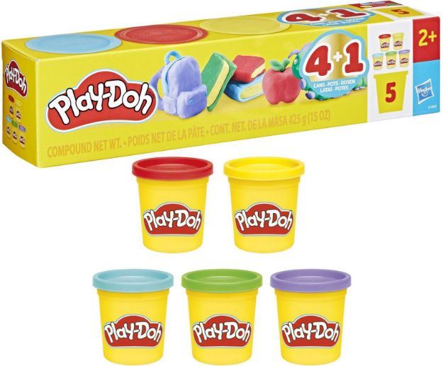 Bild von PlayDoh Back to School 5 Pack (5x85g Knete)