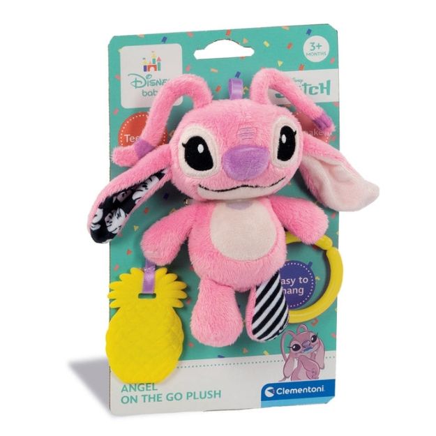 Bild von Disney Stitch Plüsch Angel sensorische Elem. 3M+