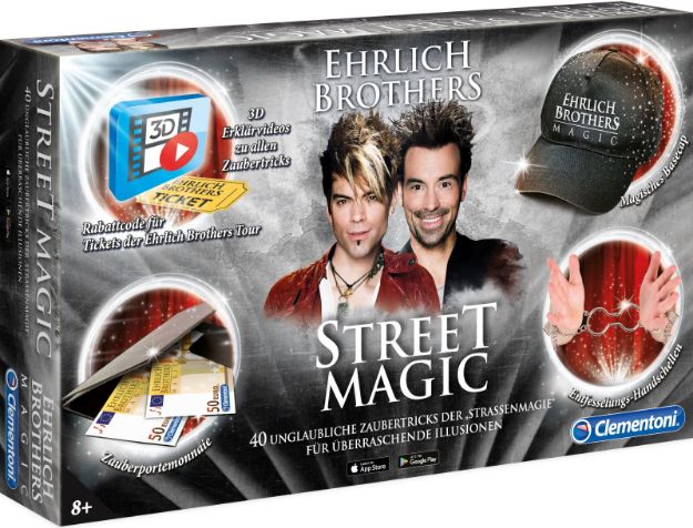 Bild von Clementoni Ehrlich Brothers Street Magic Zauberkasten - 59299
