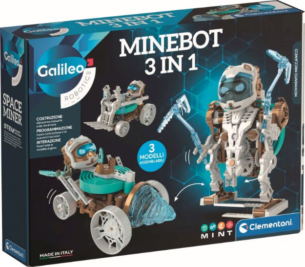 Bild von Galileo MinerBot 3in1 Roboter Bausatz 8+