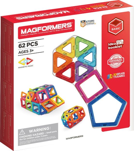 Bild von Magformers Standard Set 62-teilig Magnetspiel - 274-09