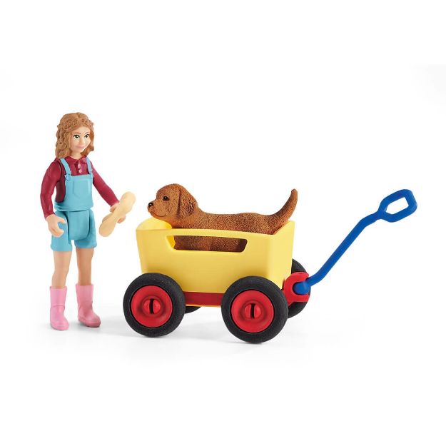 Bild von schleich® Farm World 42543 Bollerwagen-Ausflug