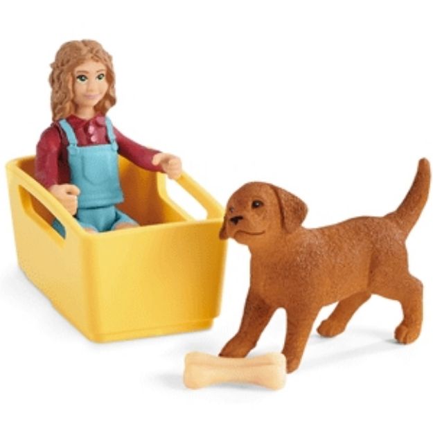 Bild von schleich® Farm World 42543 Bollerwagen-Ausflug