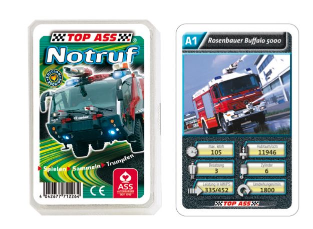 Bild von ASS TOP ASS®  Notruf. Kartenspiel - 22571286