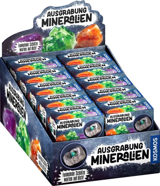 Bild von Mineralien & Fossilien z.Ausgraben 10cm 107gr 12-f