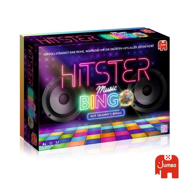 Bild von Jumbo Hitster Bingo - Musik Bingo Variante