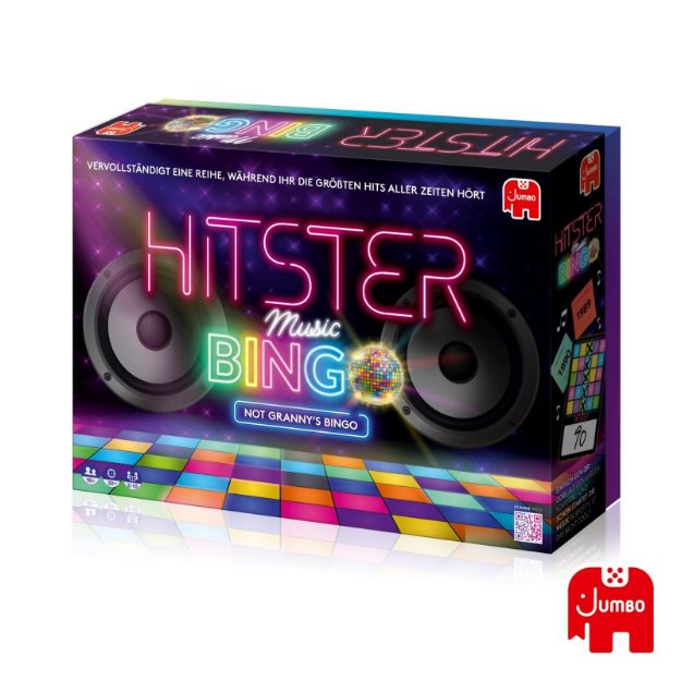 Bild von Jumbo Hitster Bingo - Musik Bingo Variante