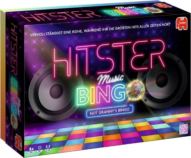 Bild von Jumbo Hitster Bingo - Musik Bingo Variante