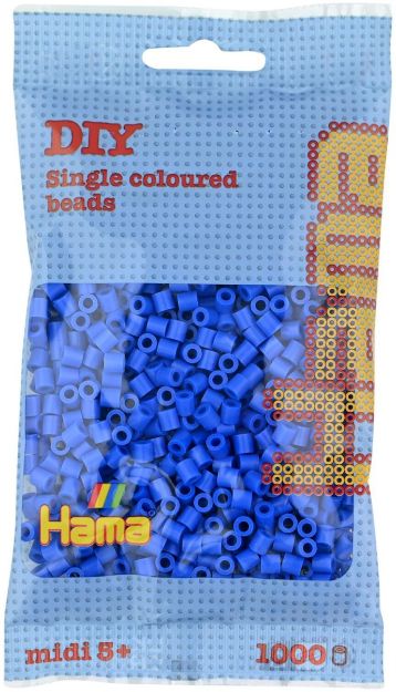 Bild von Hama® Bügelperlen Perlen, hellblau, 1.000 Stück - 207-09