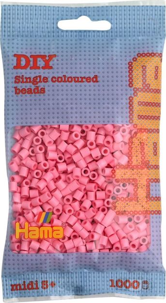 Bild von Hama® Bügelperlen Perlen, hellrot, 1.000 Stück - 207-06