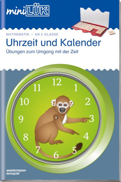 Bild von mini LÜK Uhrzeit und Kalender (Überarbeitung), sortiert - 0461-7