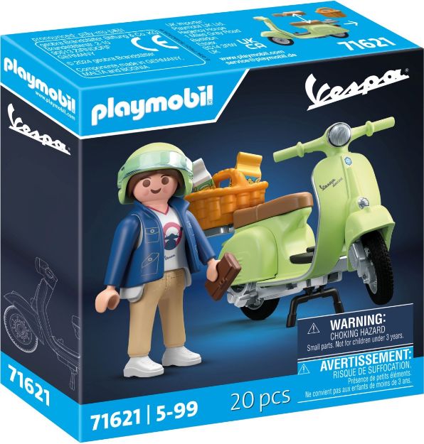 Bild von Playmobil 1969 Vespa 150 Sprint Veloce Hellgrün