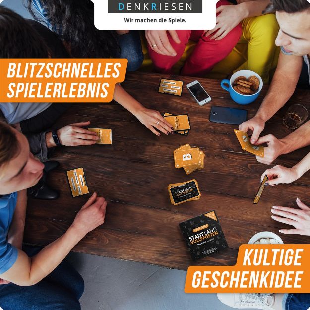 Bild von STADT LAND VOLLPFOSTEN® – Das Kartenspiel – CLASSIC EDITION "Intelligenz ist relativ" - SL3001