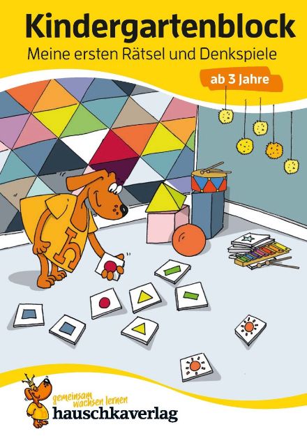 Bild von Kindergartenblock - Meine ersten Rätsel und Denkspiele ab 3 Jahre. Ab 3 Jahre., sortiert - 616