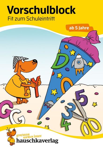 Bild von Vorschulblock - Fit zum Schuleintritt ab 5 Jahre - 978-3-88100-625-5