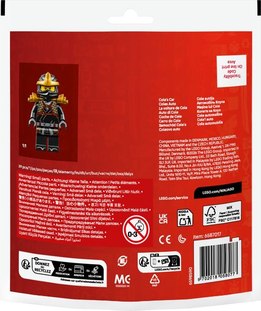 Bild von LEGO Polybag Ninjago Ninja Coles Flitzer