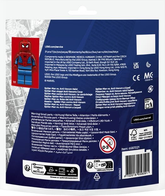 Bild von LEGO Polybag Spider-Man stoppt Anti-Venoms Coup