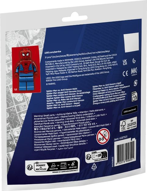 Bild von LEGO Polybag Spider-Man stoppt Anti-Venoms Coup
