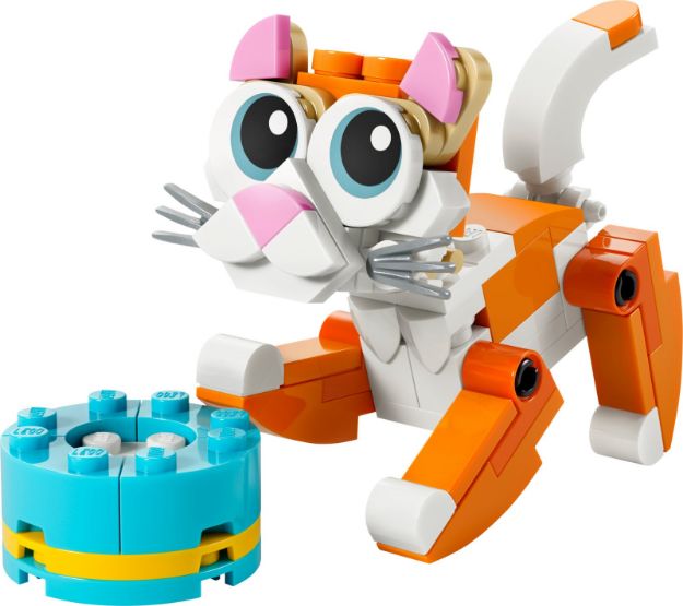 Bild von LEGO Polybag Creator Orange Katze