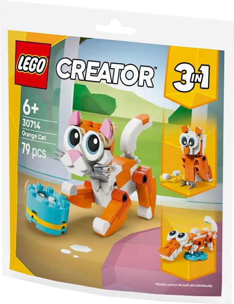 Bild von LEGO Polybag Creator Orange Katze