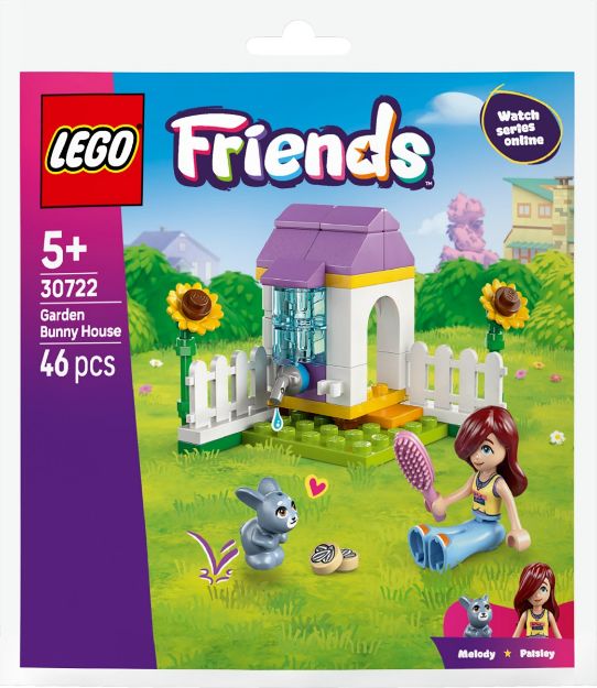 Bild von LEGO Polybag Friends Garten mit Hasenstall