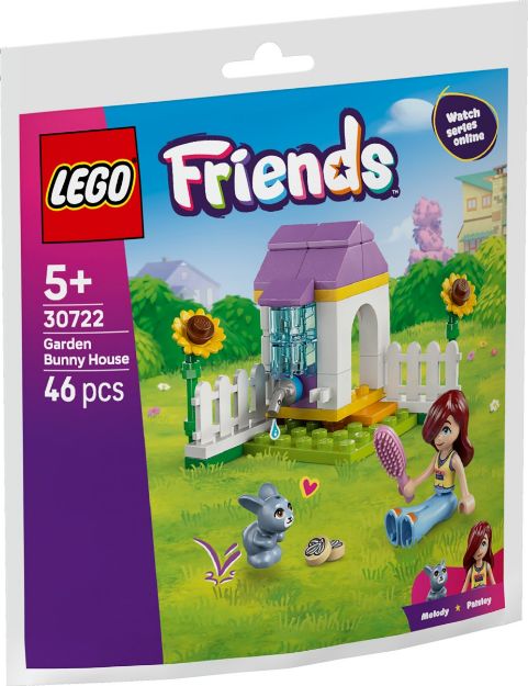 Bild von LEGO Polybag Friends Garten mit Hasenstall
