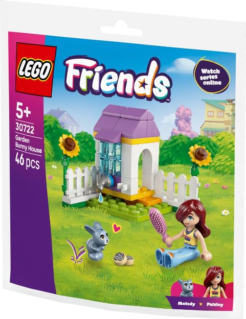 Bild von LEGO Polybag Friends Garten mit Hasenstall