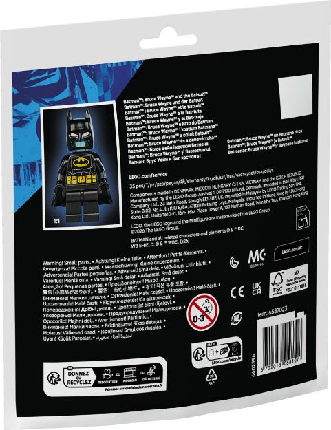 Bild von LEGO Polybag Batman Bruce Wayne und der Batsuit