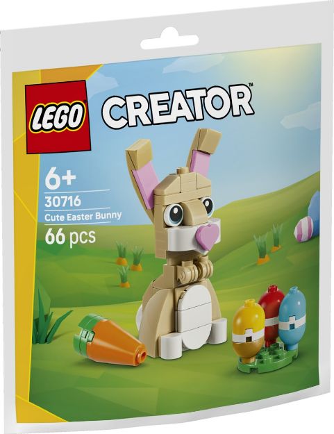 Bild von LEGO 30716 Polybag Creator Putziger Osterhase
