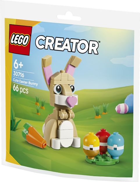 Bild von LEGO 30716 Polybag Creator Putziger Osterhase
