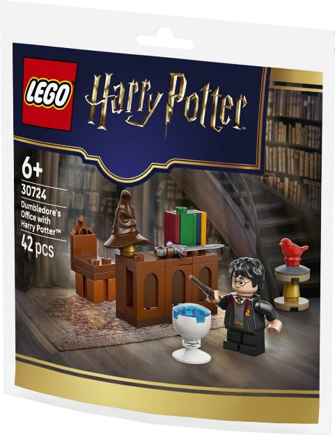 Bild von LEGO Polybag Harry Potter Dumbledores Büro mit HP