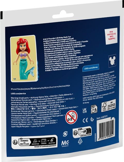 Bild von LEGO Polybag Princess Arielles & Fabius Geburtst.