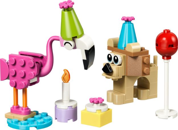 Bild von LEGO Polybag Creator Niedliche Tiere Feiern Geb.