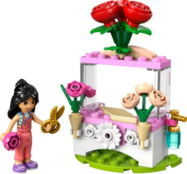 Bild von LEGO Polybag Friends Blumenstand mit Rosen