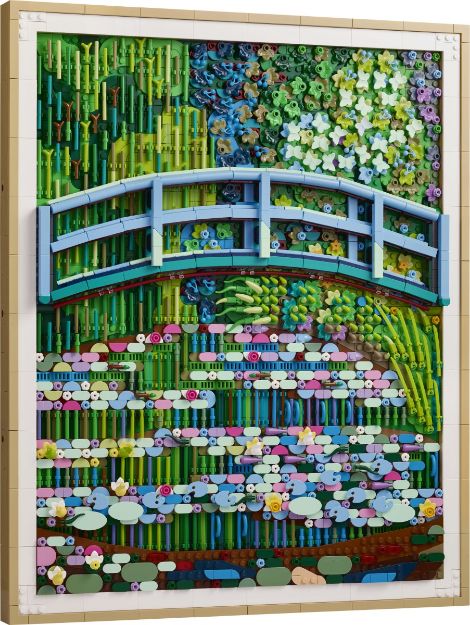 Bild von LEGO® ART - 31220 Claude Monet – Brücke über einen Seerosenteich