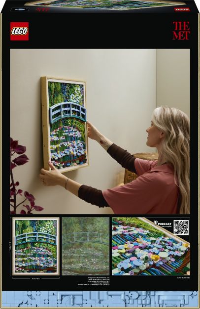 Bild von LEGO® ART - 31220 Claude Monet – Brücke über einen Seerosenteich