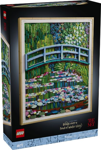 Bild von LEGO® ART - 31220 Claude Monet – Brücke über einen Seerosenteich