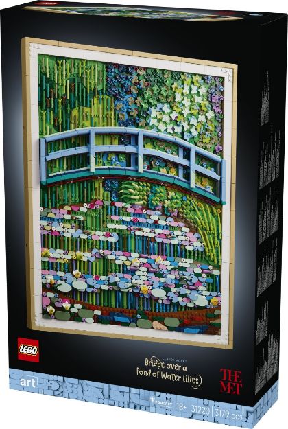 Bild von LEGO® ART - 31220 Claude Monet – Brücke über einen Seerosenteich