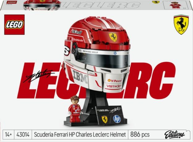 Bild von LEGO® Editions Formula 1 - 43014 Scuderia Ferrari HP Charles Leclerc Helm