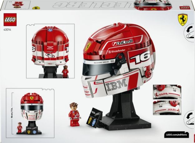 Bild von LEGO® Editions Formula 1 - 43014 Scuderia Ferrari HP Charles Leclerc Helm