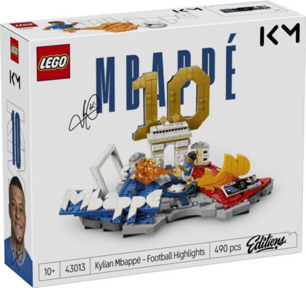 Bild von LEGO® Editions Football - 43013 Kylian Mbappé – Fußball-Highlights