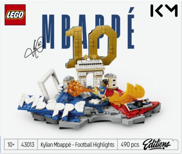 Bild von LEGO® Editions Football - 43013 Kylian Mbappé – Fußball-Highlights