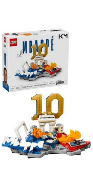 Bild von LEGO® Editions Football - 43013 Kylian Mbappé – Fußball-Highlights