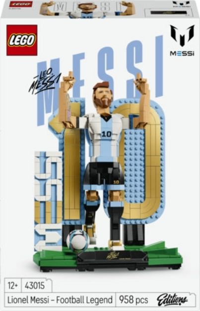 Bild von LEGO® Editions Football - 43015 Lionel Messi – Fußballlegende