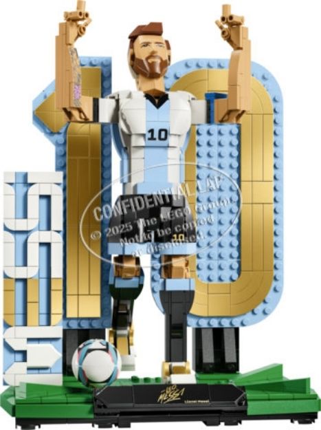 Bild von LEGO® Editions Football - 43015 Lionel Messi – Fußballlegende