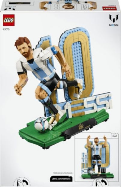 Bild von LEGO® Editions Football - 43015 Lionel Messi – Fußballlegende