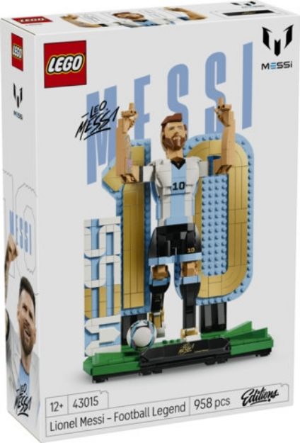Bild von LEGO® Editions Football - 43015 Lionel Messi – Fußballlegende