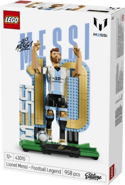 Bild von LEGO® Editions Football - 43015 Lionel Messi – Fußballlegende